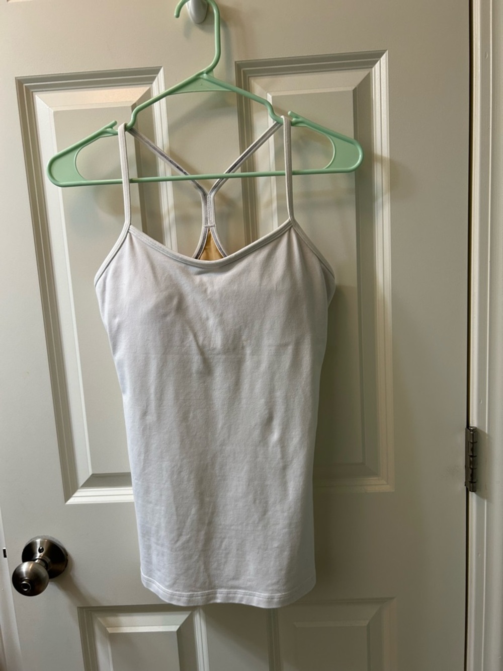 lululemon athletica White Strappy Tank